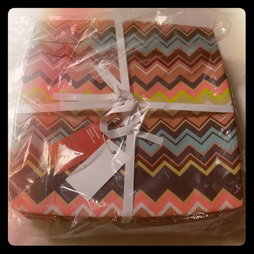 Missoni for Target 4pk Melamine Dinner P